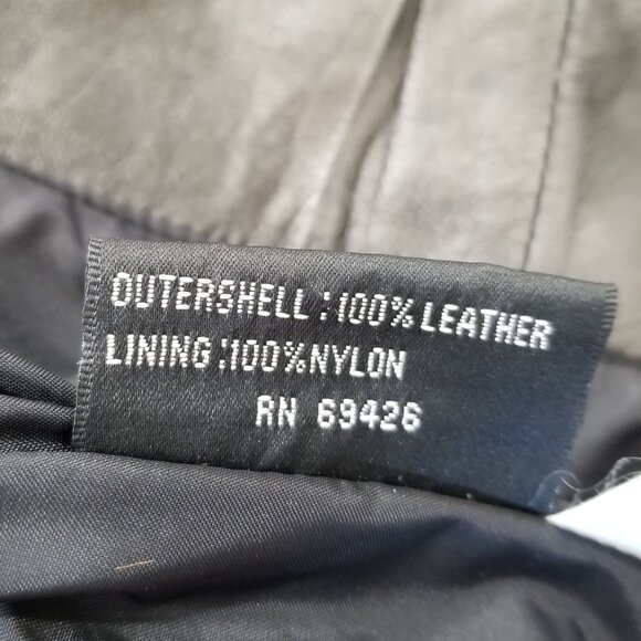 Wilsons Black Leather Jacket - Picture 4 of 16